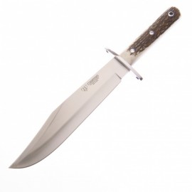 Cu106c Cudeman Cuchillo Bowie Asta De Venado Mova C Fda Piel