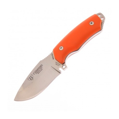 Cu115jb Cudeman Cuchillo Mini Boina Verde Naranja C fda Piel