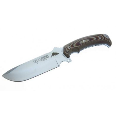 Cu155x Cudeman Entresierras Cuchillo De Supervivencia M Cafe