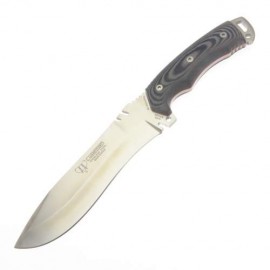 CU299B CUDEMAN BOINA VERDE CUCHILLO FILO PLANO CON FUNDA