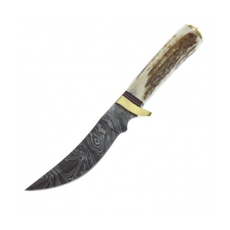 Dm1045 Dm Cuchillo Mountain Hunter De Caceria Damasco Cfda