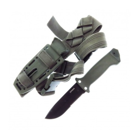 G1626 GERBER LMF INFANTRY II VERDE FOLLAJE FILO COMBO