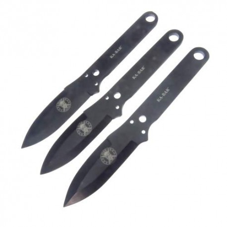 Ka1121 Kabar Set De 3 Cuchillos De Lanzamiento C Fda