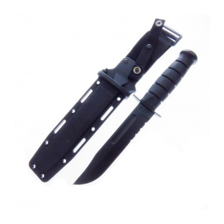 KA1214 KABAR FULL SIZE FILO COMBO M/KRATON FUNDA ZYTEL