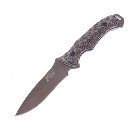 MTX8064 MTECH EXTREME CUCHILLO TACTICO FILO PLANO CON FUNDA