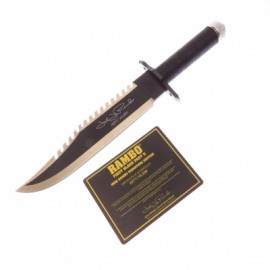 Rb9424 Cuchillo Original Rambo Ii Ed Limitada Firma C Certif