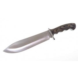 Rr1022 Rough Rider Cuchillo Bowie Filo Liso Enterizo C/fnda