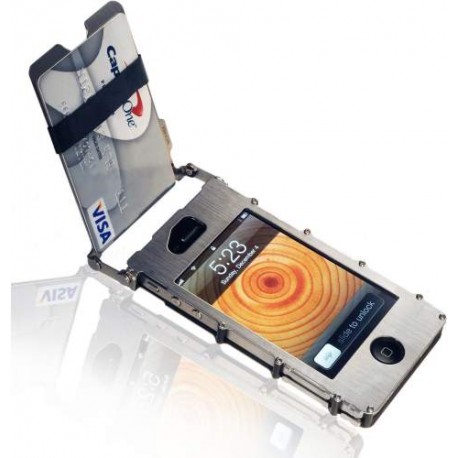 CRINOX5S CRKT INOX CASE 180 FUNDA IPHONE 5 DE ACERO INOX