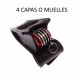 Vn500750 Victorinox Funda Piel Negra Navaja 9.1 2 A 6 Capas