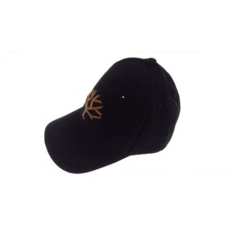 Bo02120 Boker Gorra Logo Arbolito Negra Logo Oro Unitalla