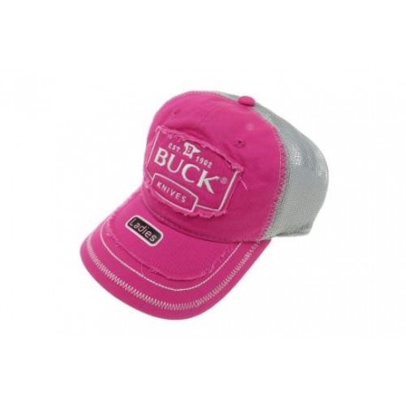 Bu89088 Buck Gorra Pink Rosa Malla Y Algodon Ventilada Dama