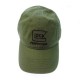 Glk917620 Glock Gorra Verde Olivo Con Logo Unitalla Algodon