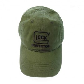 Glk917620 Glock Gorra Verde Olivo Con Logo Unitalla Algodon