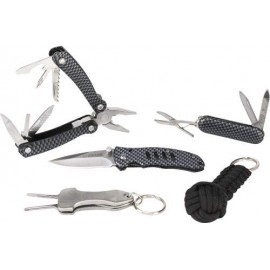 Schprom1636c Schrade Combo Pack Pinza, Navajas Y Accesorios