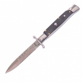 Akc9ddhs Akc Italy Stiletto Swinguar Damasco Cuerno Navaja 9