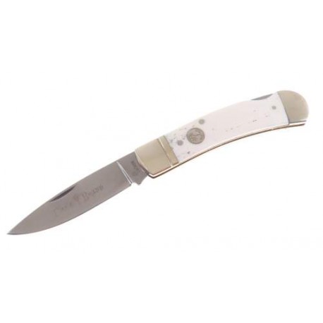 Bo110250wb Boker Navaja Gentleman Lockback Cacha De Hueso