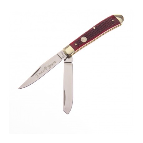 Bo110825 Boker Navaja Trapper 2.0 Acero D2 Rojo Resacado