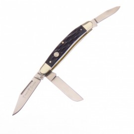 Bo110853 Boker Navaja Stockman Med 2.0 Acero D2 Hueso Obscur