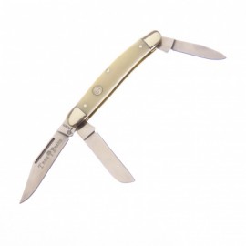 Bo110854 Boker Navaja Stockman Med 2.0 Acero D2 Hueso Blanco