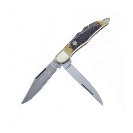 Bo112021hh Boker Navaja Folding Hunter 2 Hoja Asta C Seguro