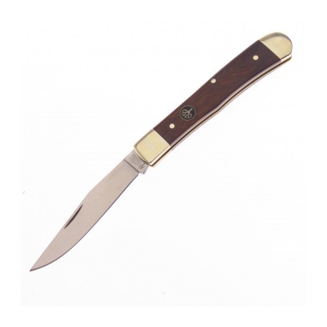 Bo112566 Boker Navaja Trapper Uno Desert Ironwood Inox 440c