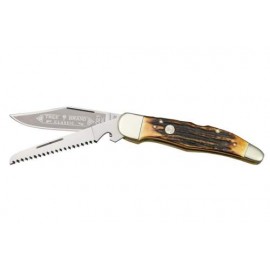 BO4021 BOKER FOLDING HUNTER ASTA DE VENADO CON BLOQUEO Y FUNDA