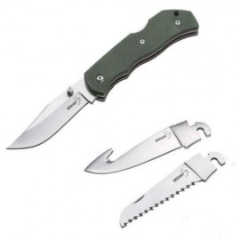 Bop01bo109c Boker Plus Set Navaja Optima G10 3 Hojas Y Fda