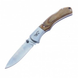 Br0368 Browning Navaja Maple Pakkawood Filo Liso