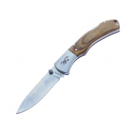 Br0368 Browning Navaja Maple Pakkawood Filo Liso