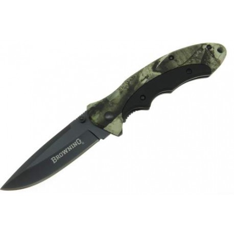 Br276 Browning Navaja Mossy Oak Camo Linerlock C/clip