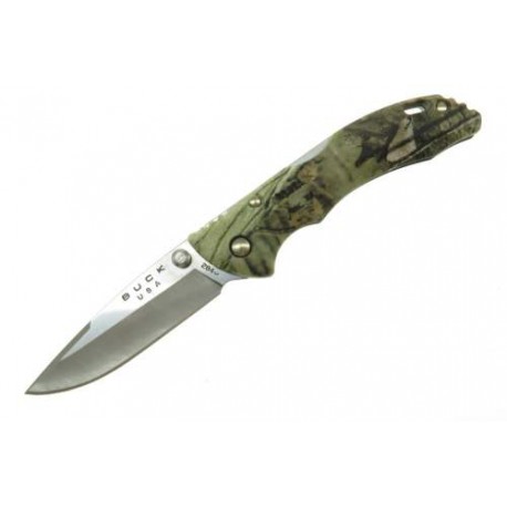 BU284CMS24 Buck Navaja Bantam Camo Filo Plano Mossy Oak