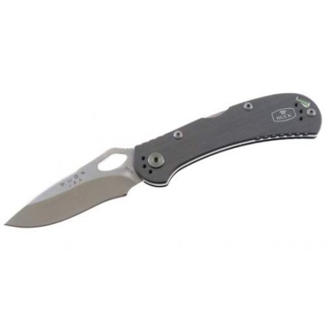 Bu722gyS1 Buck Spitfire Navaja Filo Plano C/ Clip