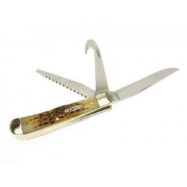 Ca149 Case Hunter Trapper Navaja De Caceria Cachas De Hueso