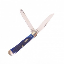 CA2800 CASE TRAPPER BLUE HUESO RESACADO 2 HOJAS