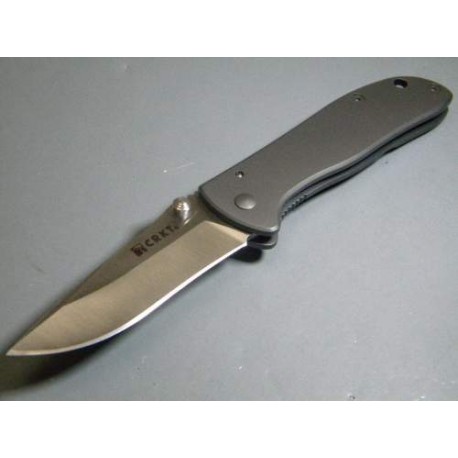 CR6450S CRKT DRIFTER NAVAJA FILO PLANO FRAMELOCK SLIM CON CLIP