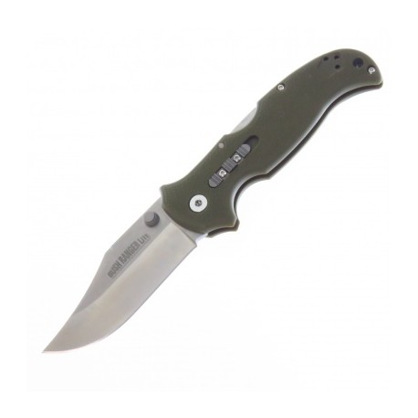 Cs21a Cold Steel Bush Ranger Lite Navaja Filo Plano 2 Seguro