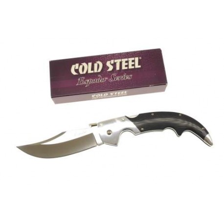 Cs62nl Cold Steel Espada Large Navaja Filo Plano Punta Clip