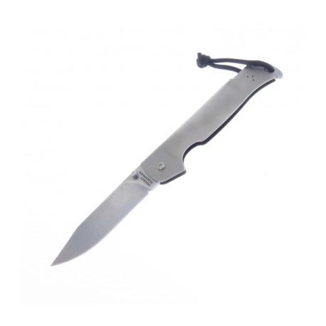 Cs95fb Cold Steel Navaja Pocket Bushman Acero 4116 Liso Clip