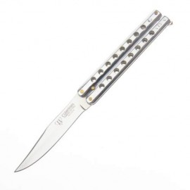 Cu508b Cudeman Navaja Butterfly Mariposa Crom Balisong Inox