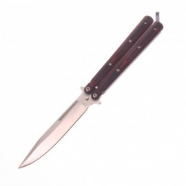 Dksgbs49 Dks Butterfly Madera Navaja Balisong C Funda Eco