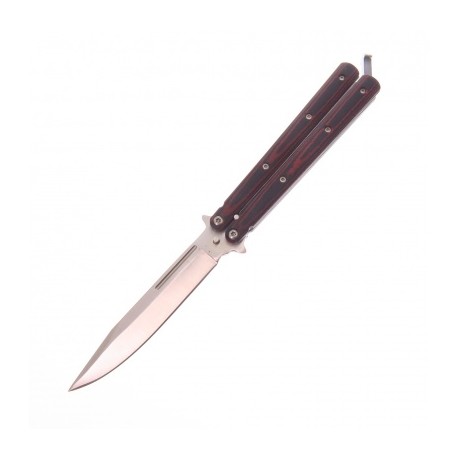 Dksgbs49 Dks Butterfly Madera Navaja Balisong C Funda Eco