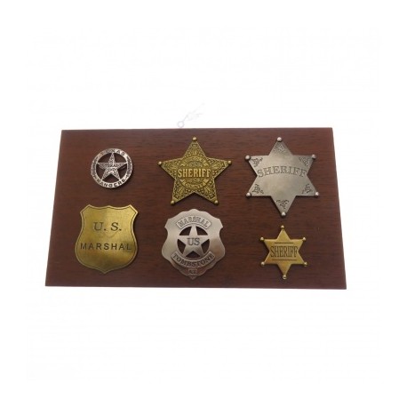 Dx873 Denix Replicas Placas Charolas Del Oeste Usa Coleccion