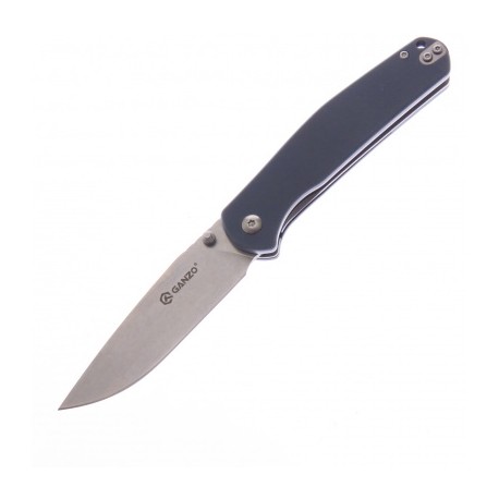 Ga6804gy Ganzo Navaja G10 Texturizado Con Clip