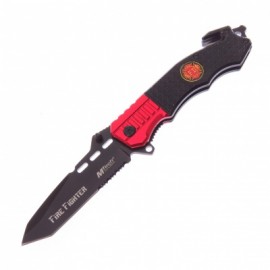 Mt740fd Mtech Navaja De Rescate Bomberos F Combo C clip