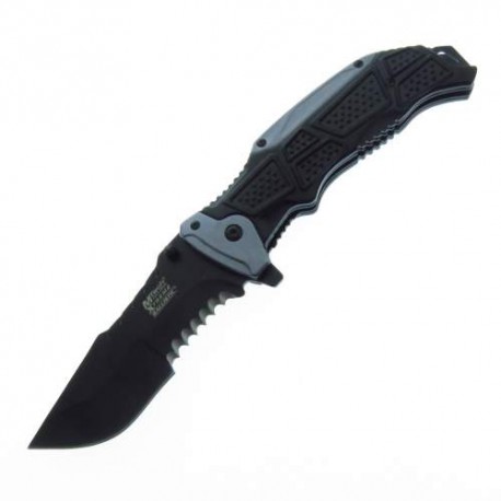 Mtxa850gy Mtech Navaja Tactica Combat Filo Combo C Clip