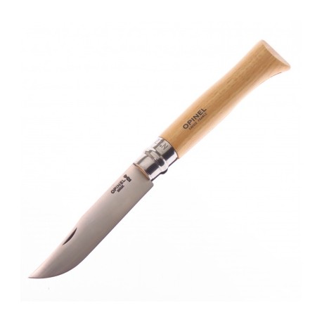 Op001084 Opinel N12 Inoxidable Navaja Clip Point C Seguro