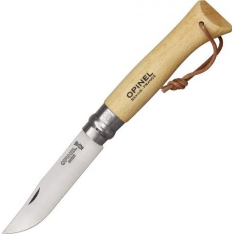 OP01321 OPINEL VRI8 INOXIDABLE NAVAJA CLIP POINT