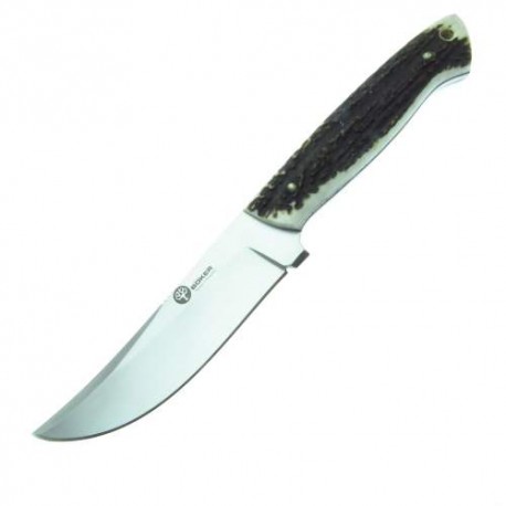 Bo02ba309h Boker Arbnolito Cuchillo Caza Asta De Venado Fnda