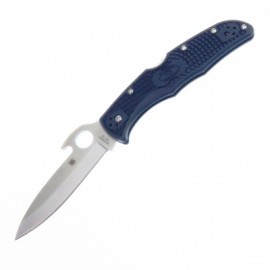 SC10PGYW SPYDERCO ENDURA 4 WAVE NAVAJA FILO PLANO LOCKBACK