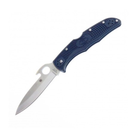 SC10PGYW SPYDERCO ENDURA 4 WAVE NAVAJA FILO PLANO LOCKBACK